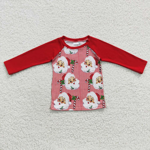 Boy Santa Claus Long Sleeve T-shirt