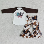 6 C8-25 Promotion $5.5/set no MOQ RTS white long sleeve shirt and pants girls outfits