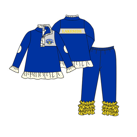 Order Deadline:12th Nov.  Split order baby girl clothes state girl winter set