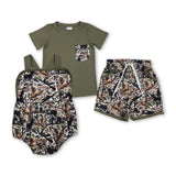 RTS kids matching clothing hunting  print clothing boy  summer clothing-2026.2.3
