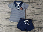 Order Deadline:12th Apr. Split order baby boy clothes state boy summer shorts set