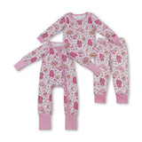 RTS kids matching clothing cowboy print clothing girl winter clothing-2025.12.26