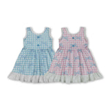 RTS kids matching clothing bows  print clothing girls summer clothing-2026.1.6