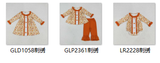 RTS kids matching clothing embroidered pumpkin print clothing girl winter clothing-2025.6.27