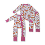 RTS kids matching clothing pumpkin print clothing girl winter clothing-2025.9.17