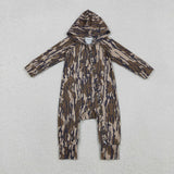 RTS kids matching clothing camo print clothing baby winter romper-2025.12.9