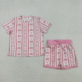 RTS kids matching clothing heart love print clothing girl Valentine clothing-2025.12.10