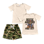 Order Deadline:26th Nov. Split order baby boy clothes president boy summer shorts set