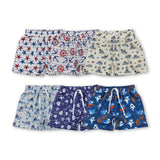 RTS toddler clothes matching clothing  camo print shorts baby boy summer swim trunks-2025.12.30