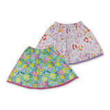 RTS toddler clothes matching clothing solid color shorts baby girl summer clothes-2025.7.2