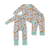 RTS kids matching clothing pumpkin print clothing boy winter clothing-2025.9.4