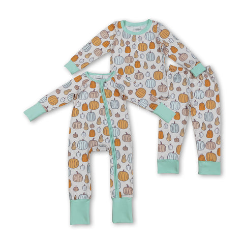 RTS kids matching clothing pumpkin print clothing boy winter clothing-2025.9.4