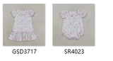 RTS Matching kids clothing rose print clothing girl summer clothing-2026.4.2