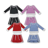 RTS Match toddler clothes solid color print dress kids summer yoga clothing-2026.2.7