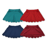 RTS  Matching Clothing toddler clothes solid color skirt  kids summer yoga clothing-2026.7.23