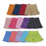 RTS toddler clothes matching clothing solid color skirt  kids summer yoga clothing-2025.8.6