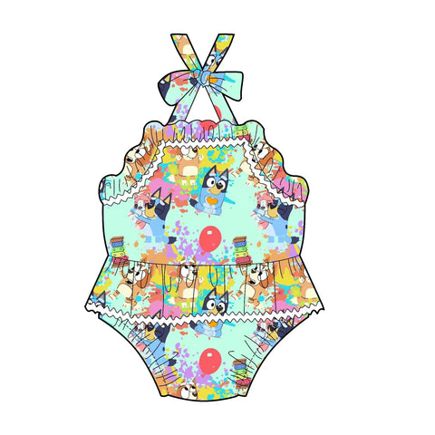 Order Deadline:29th Apr. Split order baby girl clothes cowgirl girl summer swimsuit