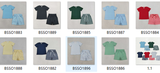 RTS Matching clothes toddler clothes solid color print set boys summer clothing-2026.4.10