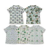 RTS toddler clothes matching clothing golf print boy summer clothing-2026.1.6