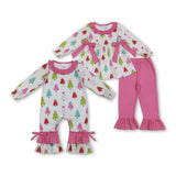 RTS kids matching clothing tree print clothing girl winter clothing