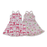 RTS baby clothes baby girl summer set bows print baby summer yoga set-2025.7.2