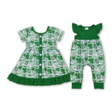 RTS kids matching clothing lucky print clothing girl St. Patrick clothing-2026.1.16