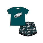 Order Deadline:28th Apr. Split order baby boy clothes state boy summer shorts set 2