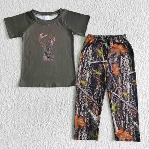 Boy Deer Camouflage Outfit