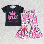 Clearance queen of everything girls bell outfit