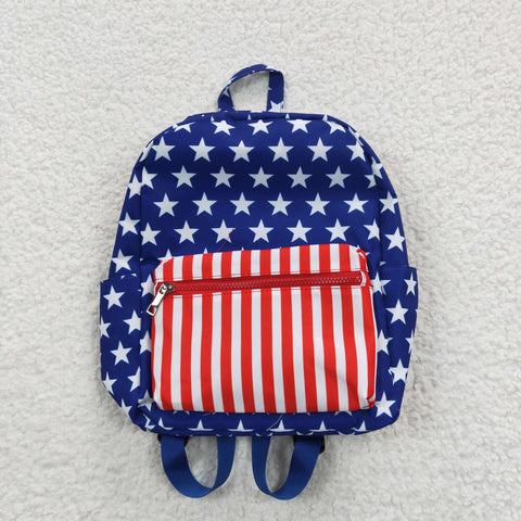 Stars & Stripes Kids Fourth Blue Backpack