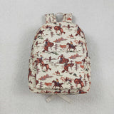 BA0059 Western cowboys children backpack