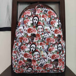 Girl halloween flower backpack