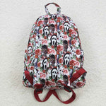 Girl halloween flower backpack