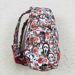 Girl halloween flower backpack