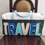 Children travel portable duffel bag