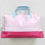 On my way girls pink zipper duffel bag