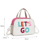 Let's go single-shoulder bag