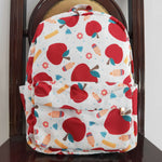 Kida girls pencil apple back to school backpack