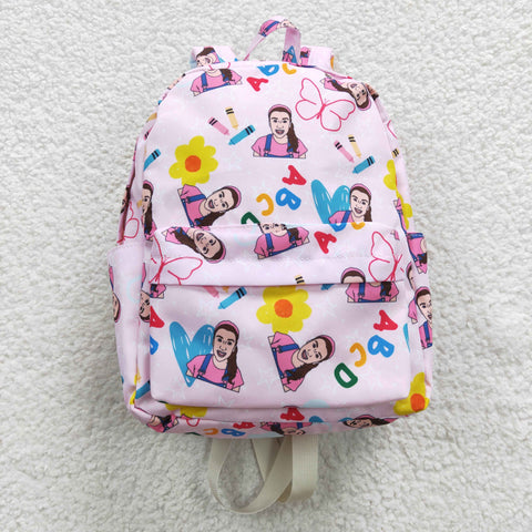 Ms Rachel ABC butterfly girls pink back to school backpack