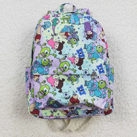 Kids girl cartoon backpack