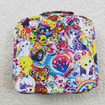 Cartoon animals lisa frank baby lunch box