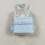 BA0097  toddler backpack flower floral girl gift back to school preschool bag