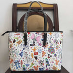 Cartoon girl tote bag