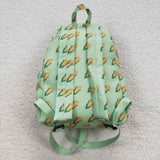 Kids corns green backpack