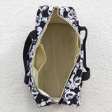 Children cartoon black duffel bag