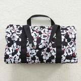 Children cartoon black duffel bag