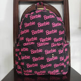 Barbie girl black backpack