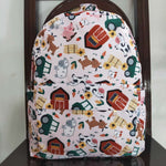 Kids farm animals & tractor backpack