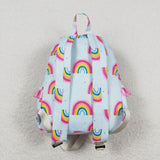 BA0167  toddler backpack rainbow girl gift back to school preschool bag