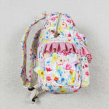 BA0174 toddler backpack flowers girl gift back to school preschool bag